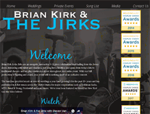 Tablet Screenshot of jirksevents.com